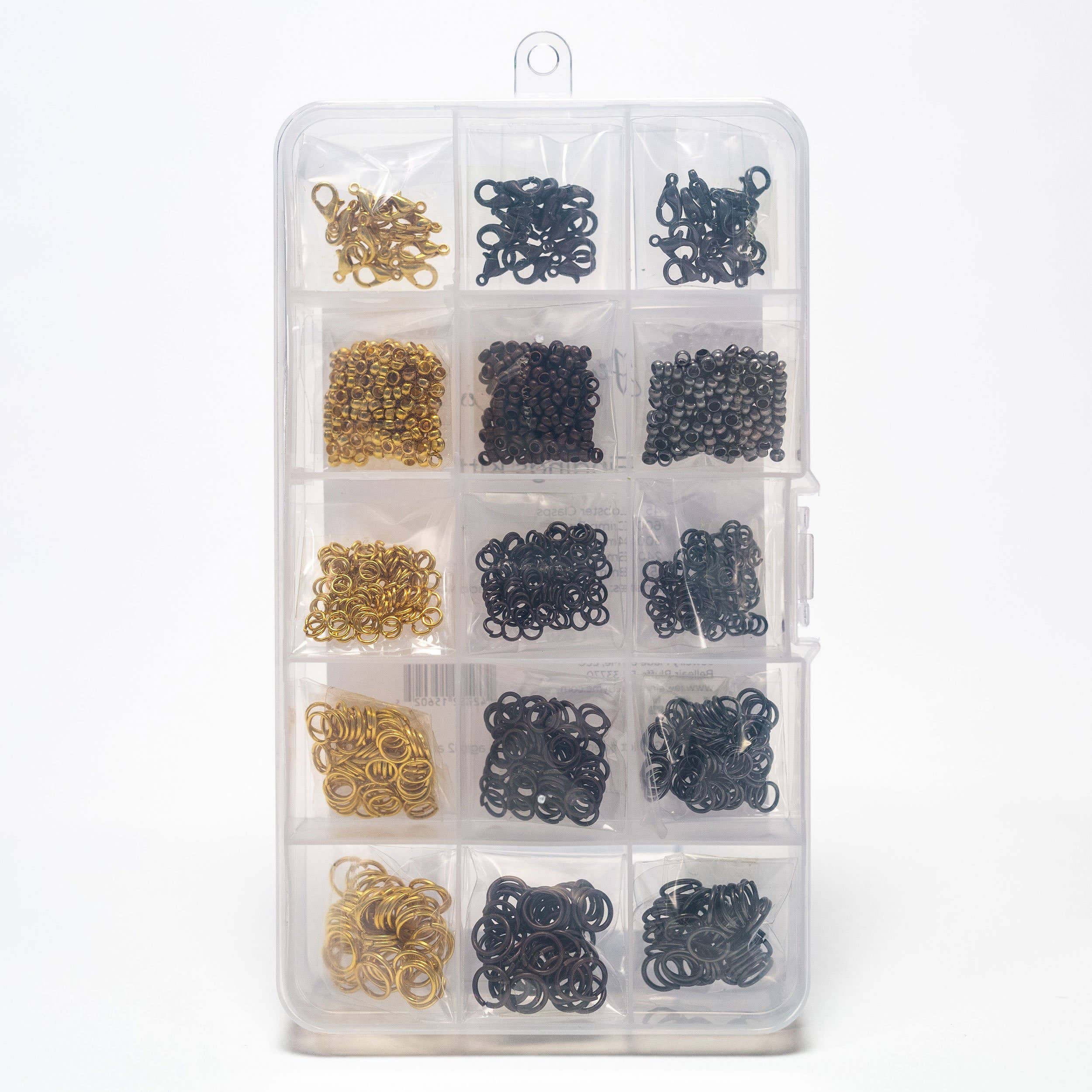 Jewelry Made by Me - Wholesale DIY Craft Kit - Findings Kit 1335 pieces2