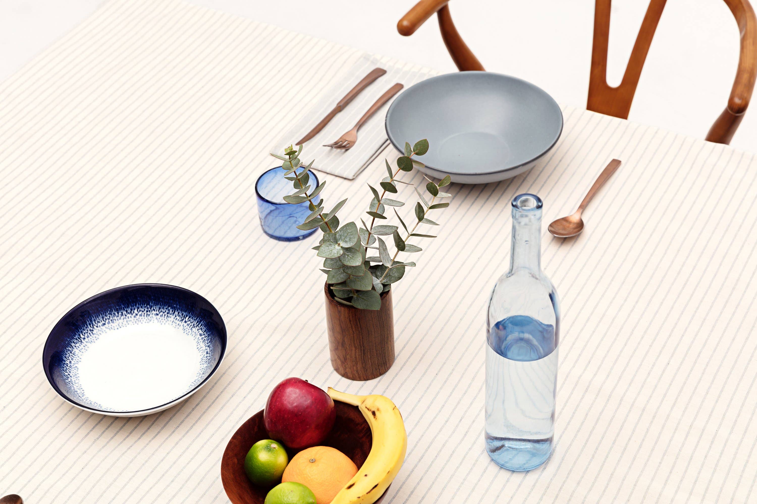 MEEMA – Engroshandel Dug – Naturlig Dug Moderne Striber – Genanvendt Bomuld, 3 Størrelser3