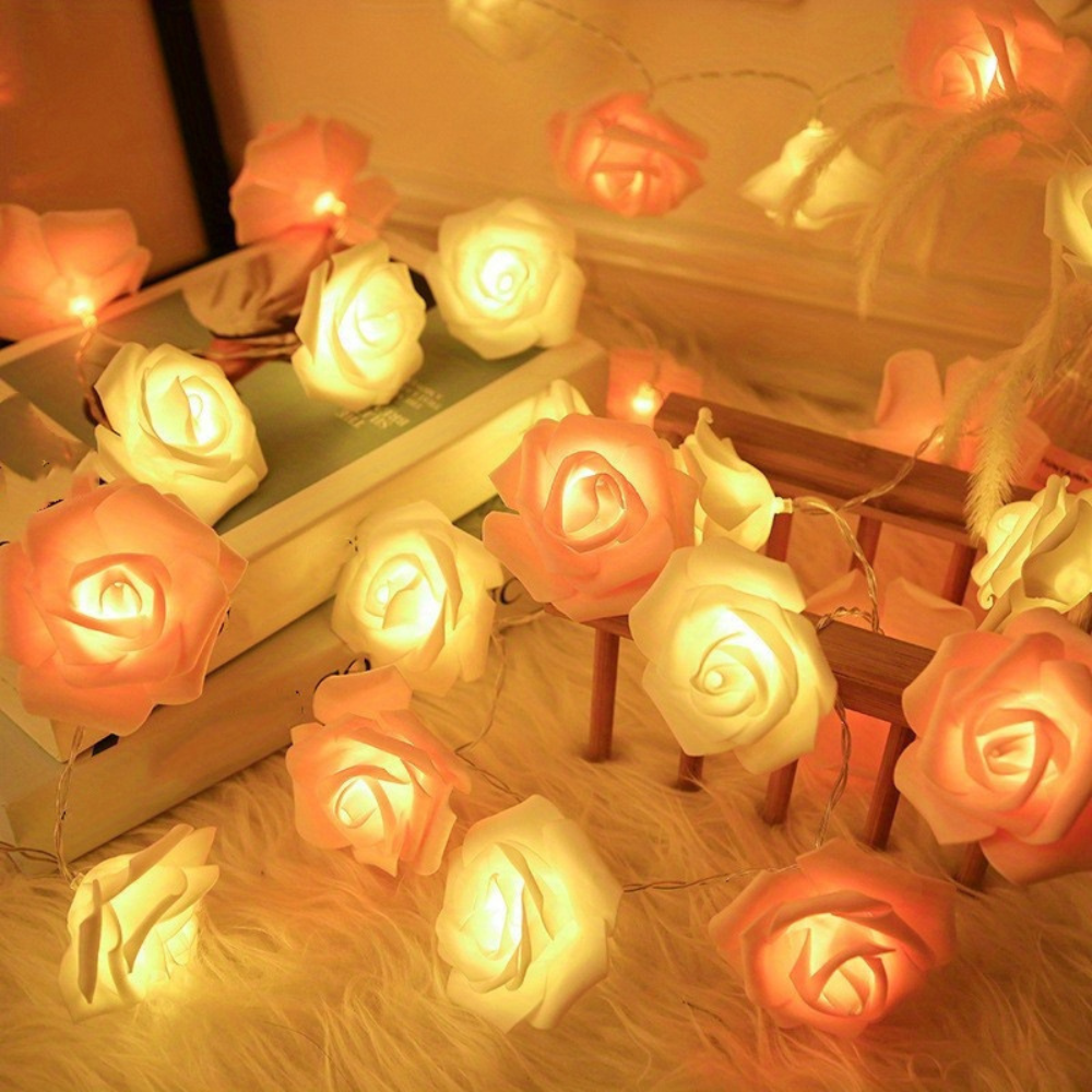 Moderny - Wholesale String Lights - Rose Flower Lights String5