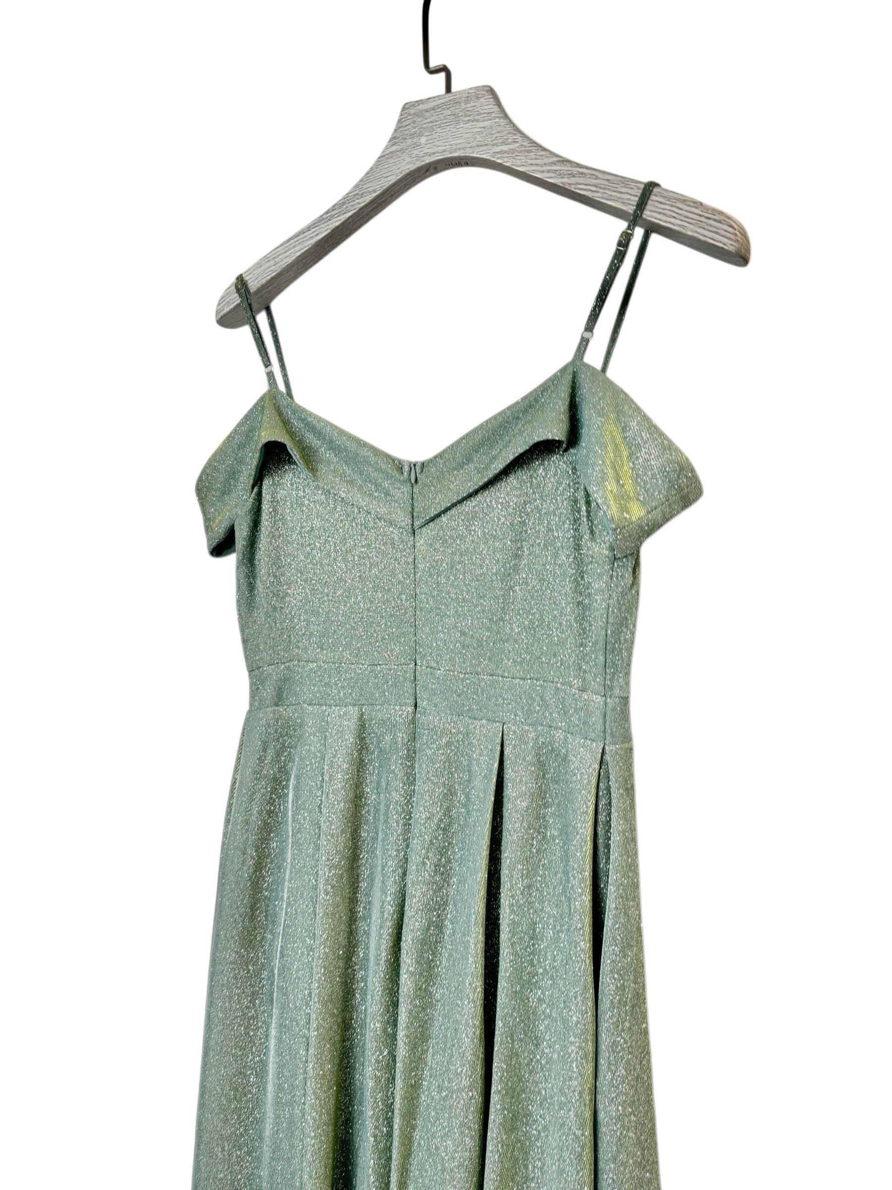 Lautinel - Wholesale Gown - Women's - Boat Neck Sequin Long Evening Dress R183615