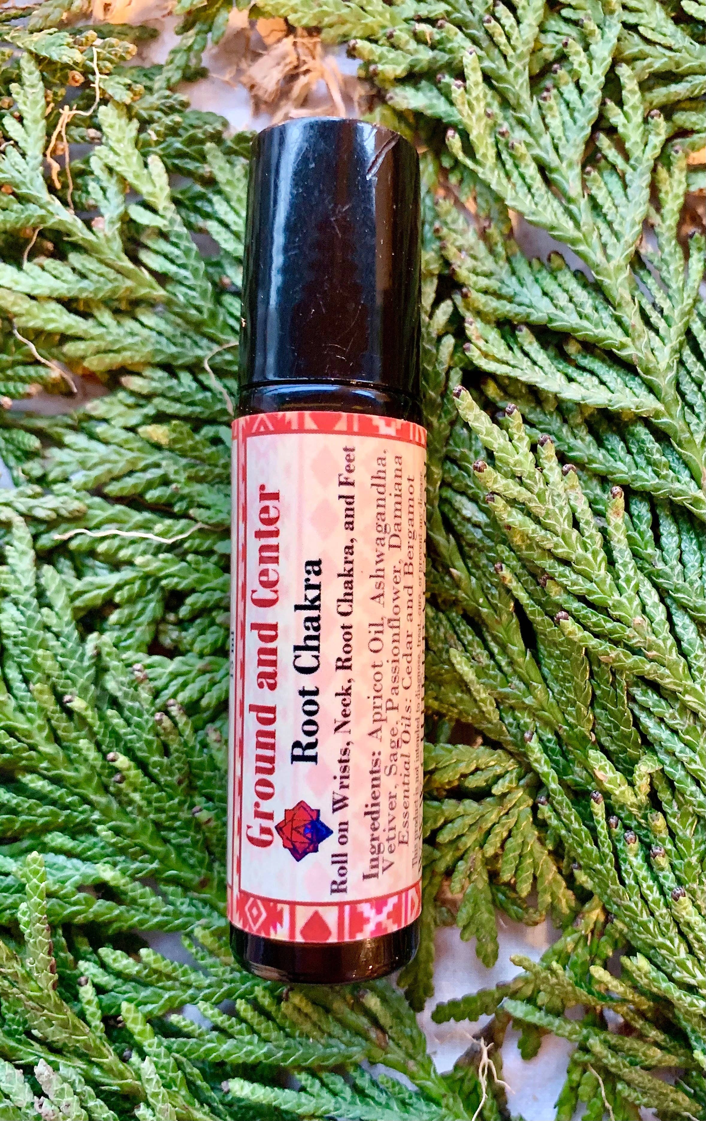 Green Heart Herbal Co. - Wholesale Essential Oil Roll-On - Grounded Earth Anointing Oil Roll-On Aromatherapy1