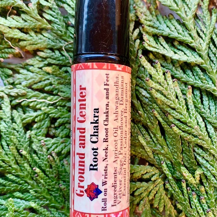 Green Heart Herbal Co. - Wholesale Essential Oil Roll-On - Grounded Earth Anointing Oil Roll-On Aromatherapy1