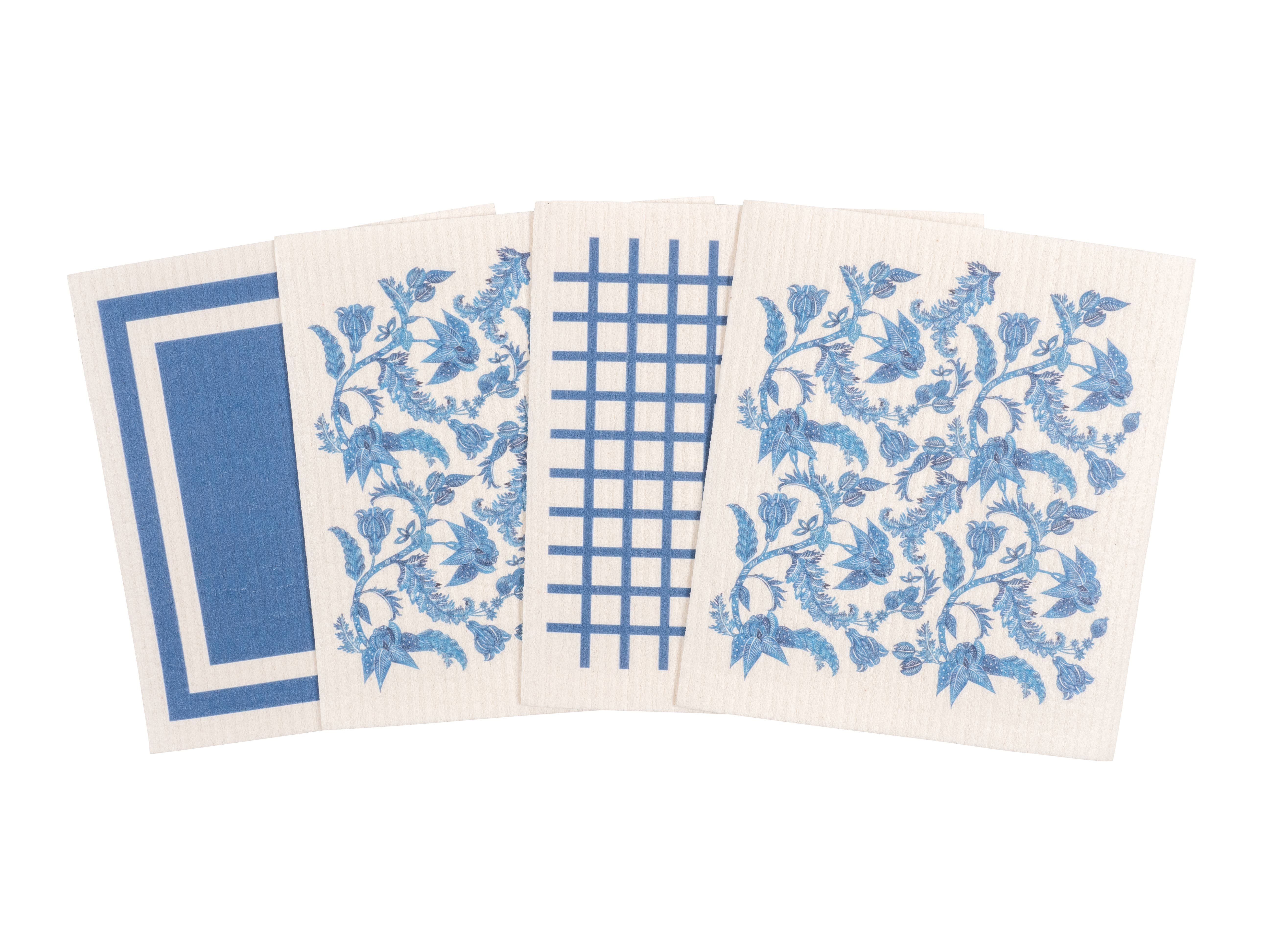 KAF Home - Vente Torchon - Lot de 4 torchons suédois mixtes KAF Home1