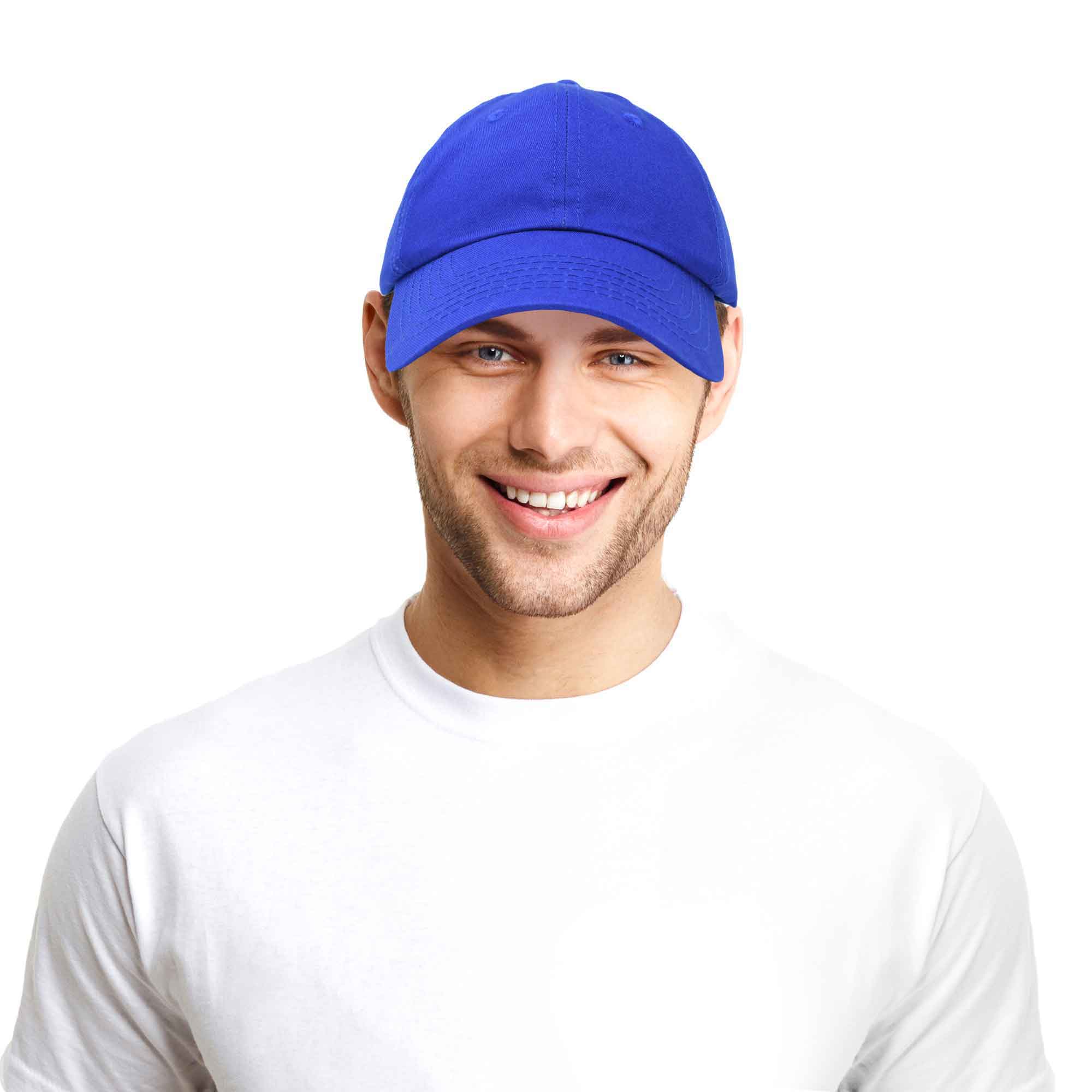 Dalix - Wholesale Baseball Cap - Unisex - DALIX Unisex Unstructured Cotton Cap Adjustable Plain Hat125