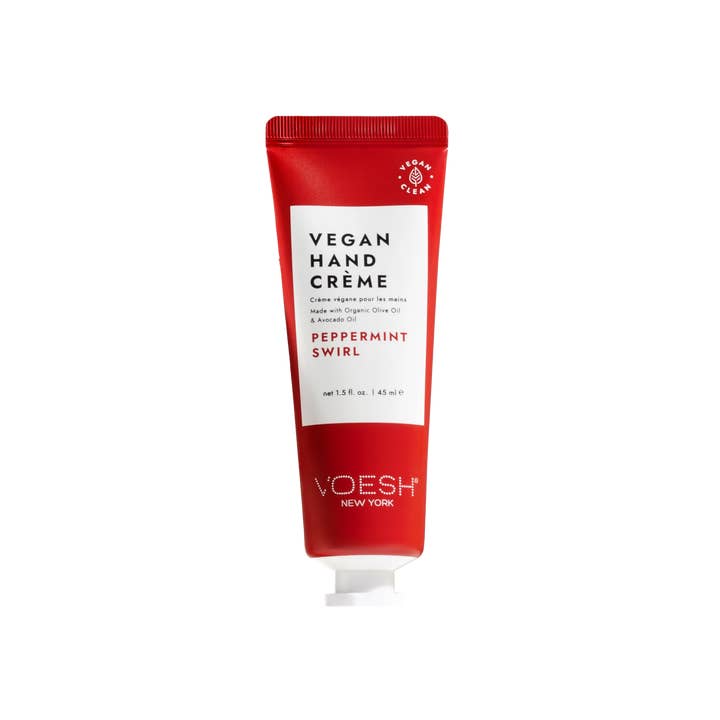 VOESH New York - Wholesale Hand & Body Lotion - Limited Edition Peppermint Swirl Vegan Hand Crème 1.5oz