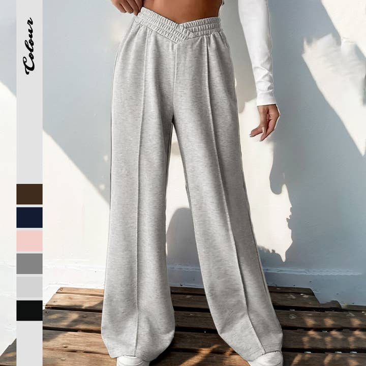 Chic High-Waist Wide-Leg Trousers for wholesale by onatorobi