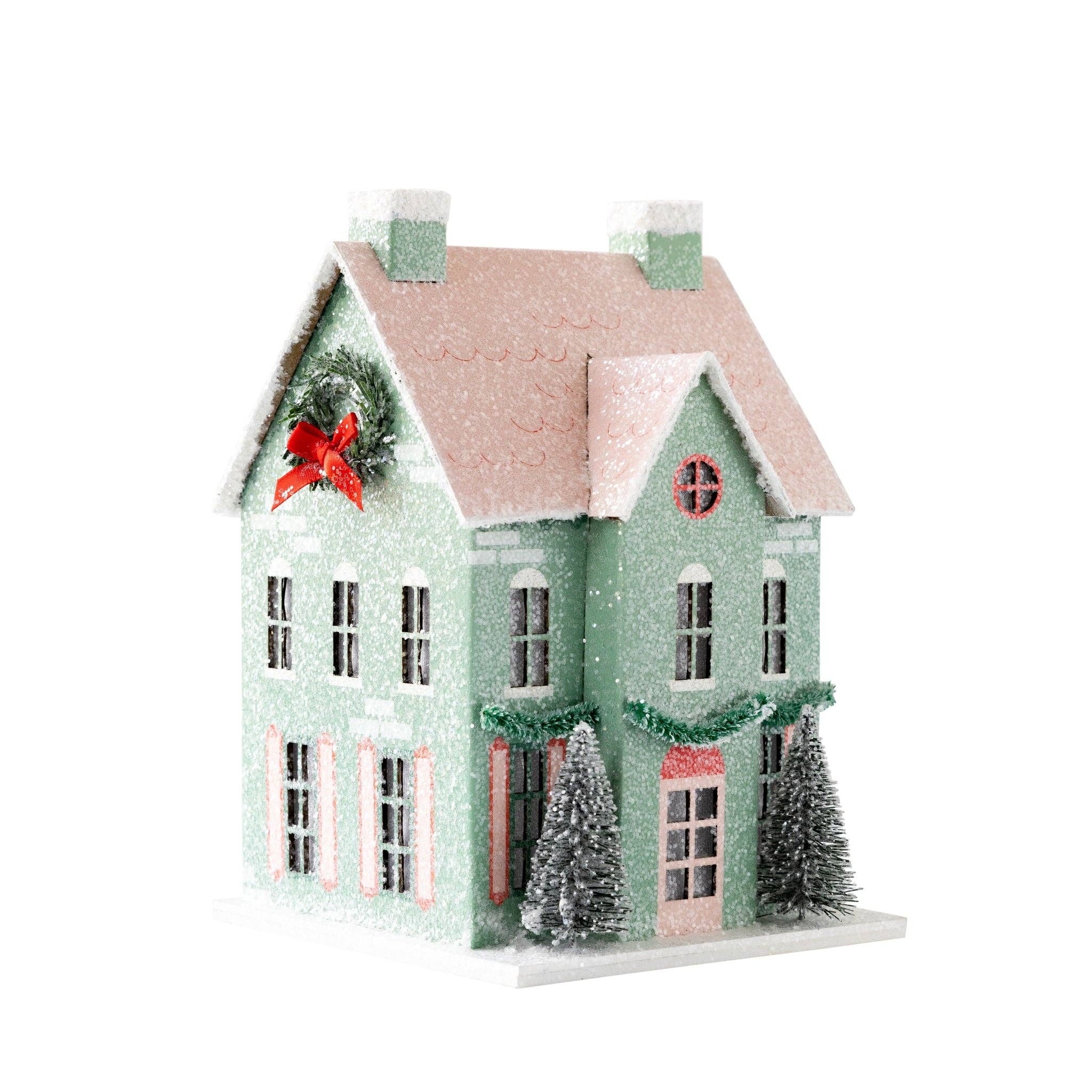My Mind’s Eye - Wholesale Christmas Decoration - VIL1052 - Village Christmas Paper House Decoration6