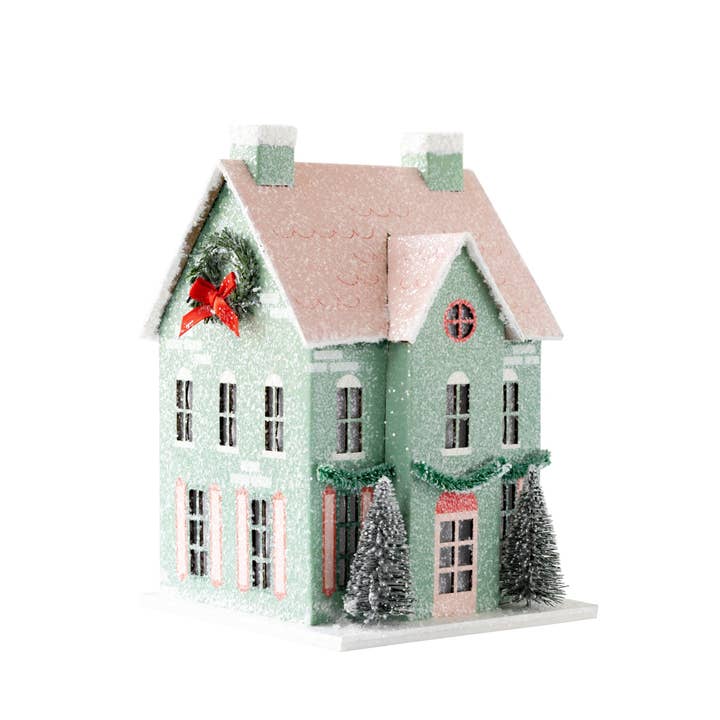 My Mind’s Eye - Wholesale Christmas Decoration - VIL1052 - Village Christmas Paper House Decoration6