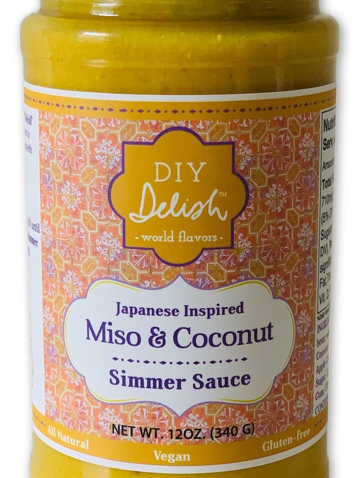 Miso und Kokos-Sauce für den Großhandel von DIY Delish