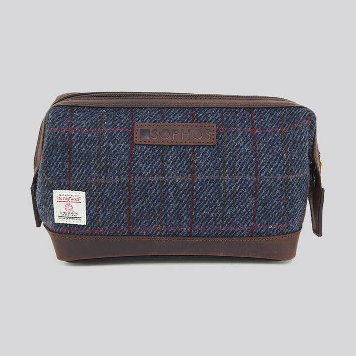 Mala Tweed Harris Verde Gladstone por atacado de Sophos