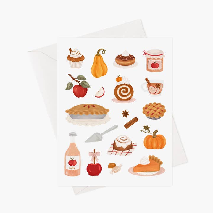 Gourmandises d'Automne - Souhaits voor wholesale door Marie-Lise Illustration