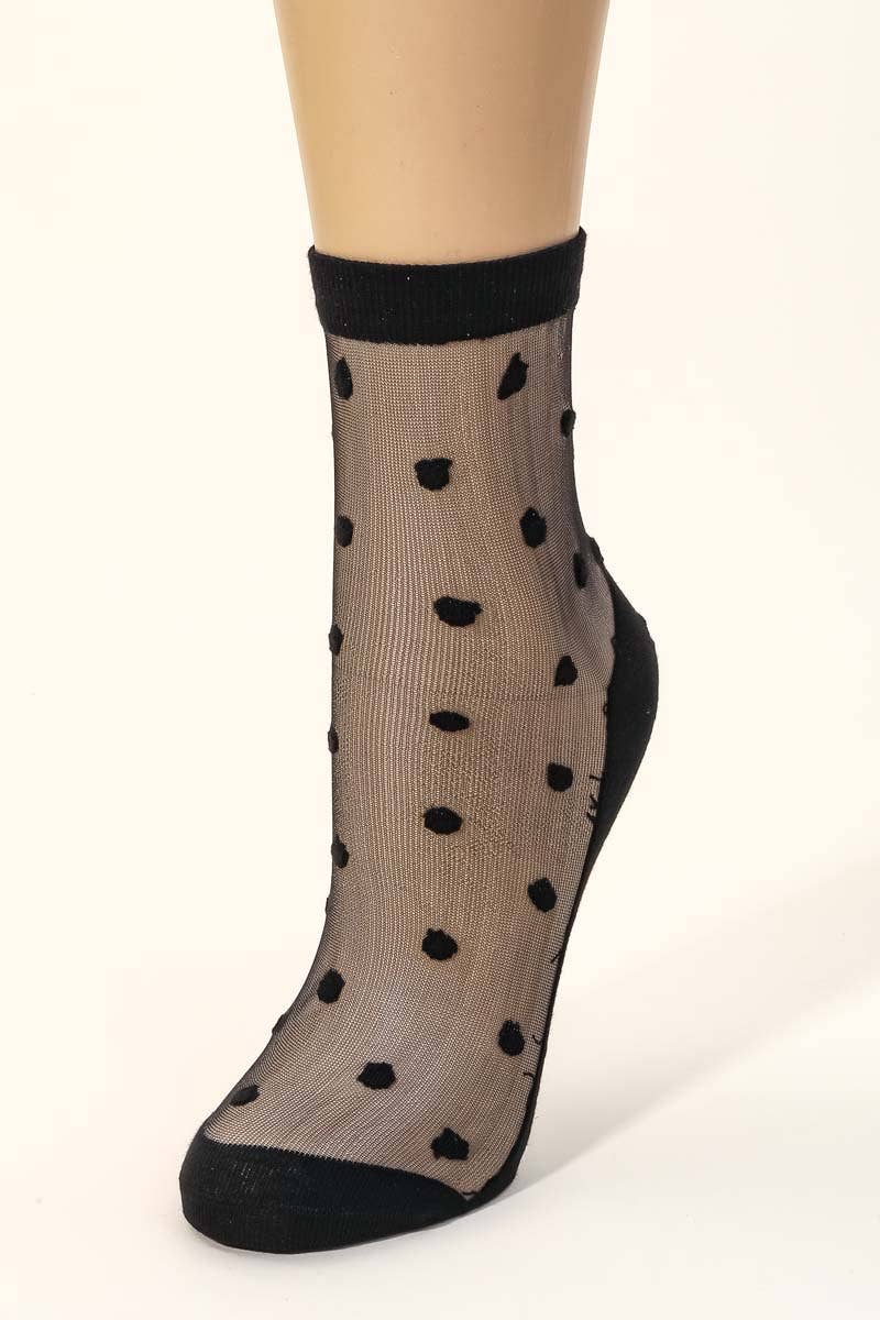 Anarchy Street - Wholesale Socks - Women's - Polka Dot Mesh Socks3
