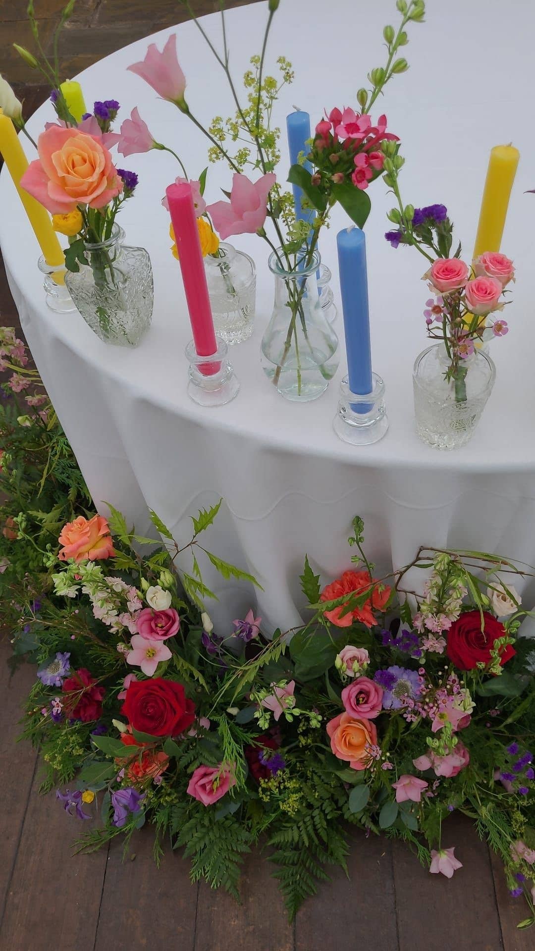 Shearer Candles - Wholesale Tapered Candle/Candlestick - Grey 8 inch Dinner Candles x 203