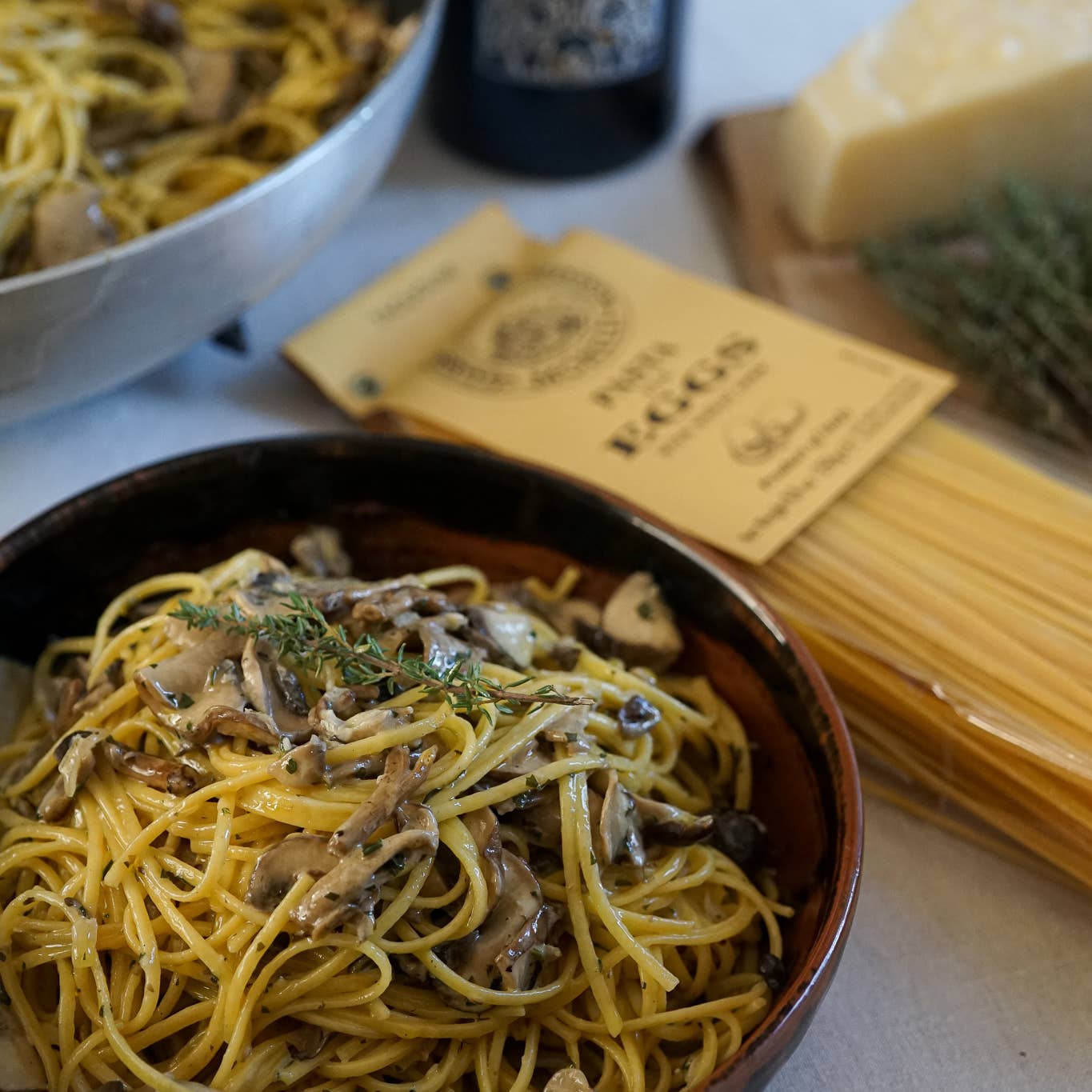 Morelli Pasta - Vente Pâtes - Tagliolini aux œufs - Pâtes italiennes gourmet avec germe de blé1