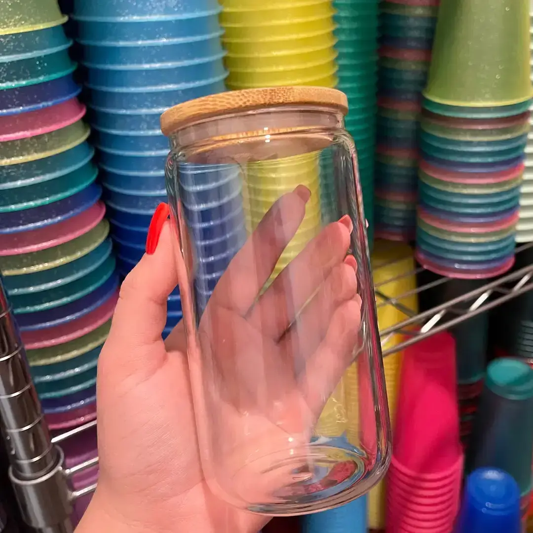 One Stop Cups – Großhandel Trinkglas/Tasse – Sublimations-Glasdose1