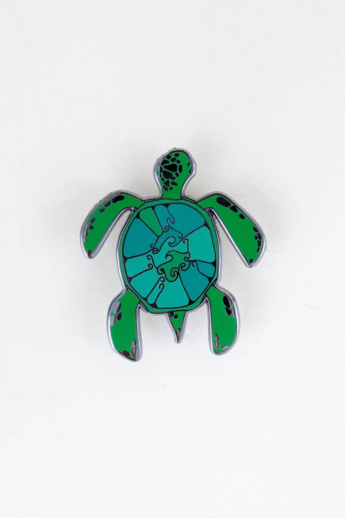 Wings Hawaii - Wholesale Lapel Pin/Button - Enameled Pin - Honu0