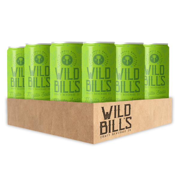 Wild Bill’s Craft Beverage Co. - Wholesale Soda/Carbonated Drink - Mojito Mocktail - Premium Cane Sugar Soda, 12-Pack, Cans5