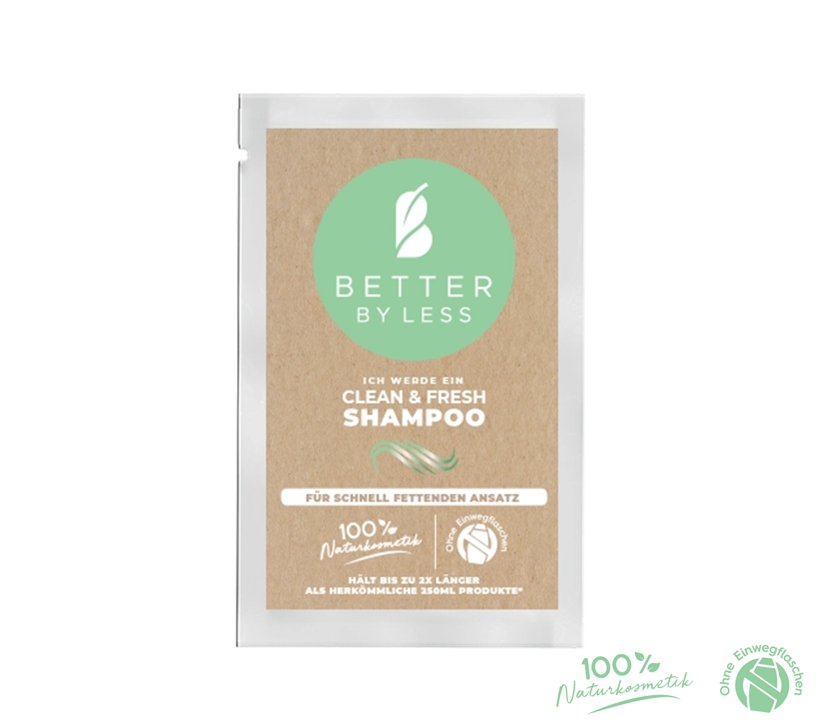 Better by Less GmbH – Großhandel Shampoo-Puck/festes Shampoo – Shampoo - Nachfüll Sachet - Feuchtigkeit und Pflege2