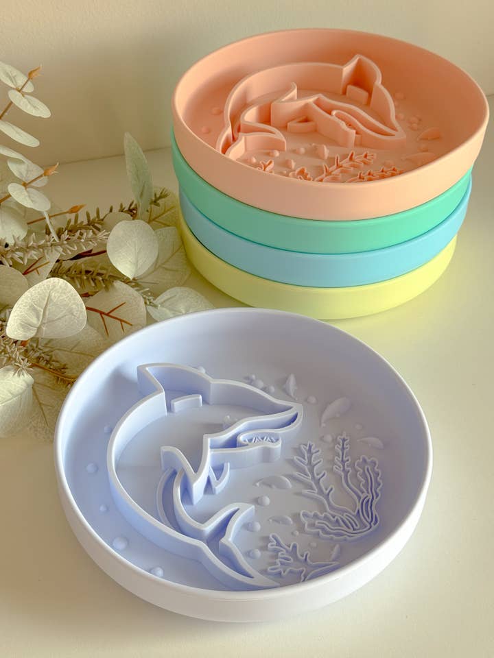 Slow Bowl Shark per cani, tappetino leccabile, Lick Mat, per la vendita all'ingrosso da parte di Doggotique