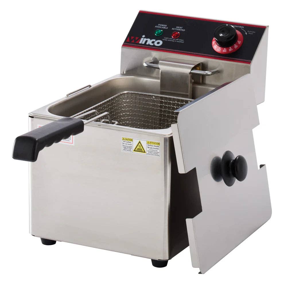 EcoQuality - Wholesale Kitchen Appliance - EFS-16/32, 16-32Lb, 120V Single & Twin Well Electric Fryer8