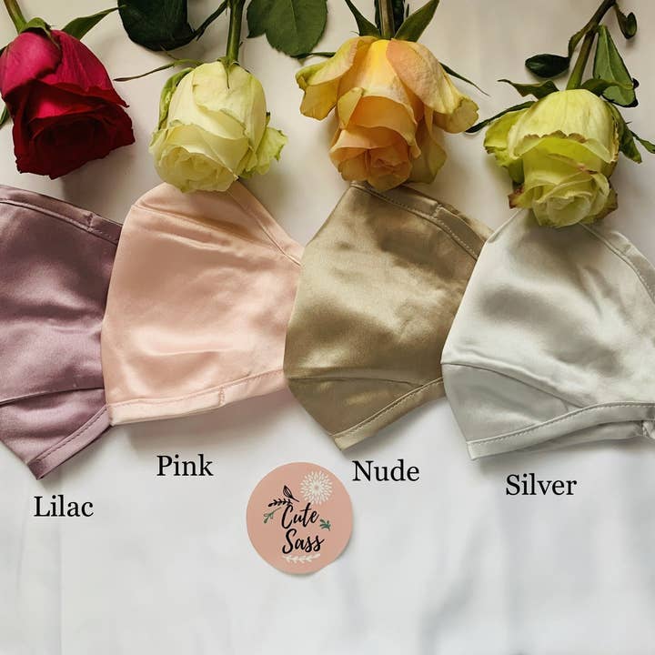 Cute Sass ™ - Wholesale Medisch gezichtsmasker - MULBERRY ZIJDEN GEZICHTSMASKER MET FILTERZAK17