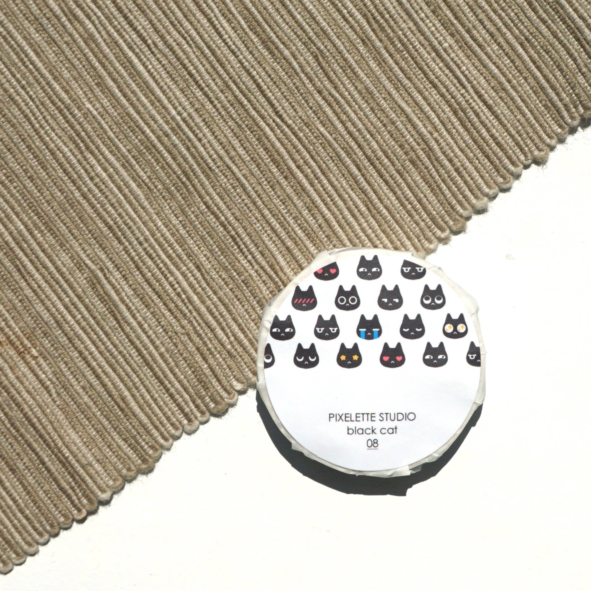 Pixelette Studio - Wholesale Washi Tape - Black Cat Washi Tape
