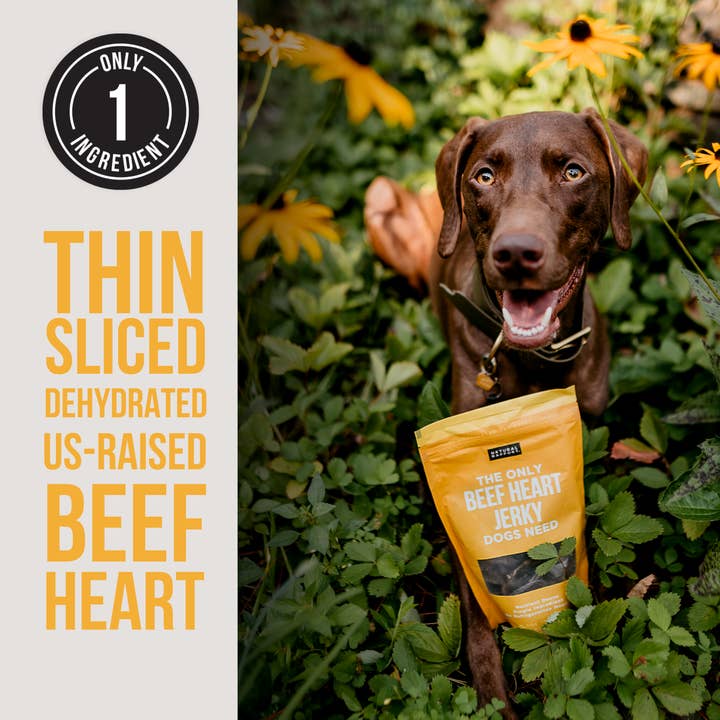Natural Rapport - Wholesale Pet Treats - Dog - The Only Dehydrated Beef Heart Jerky Dogs Need