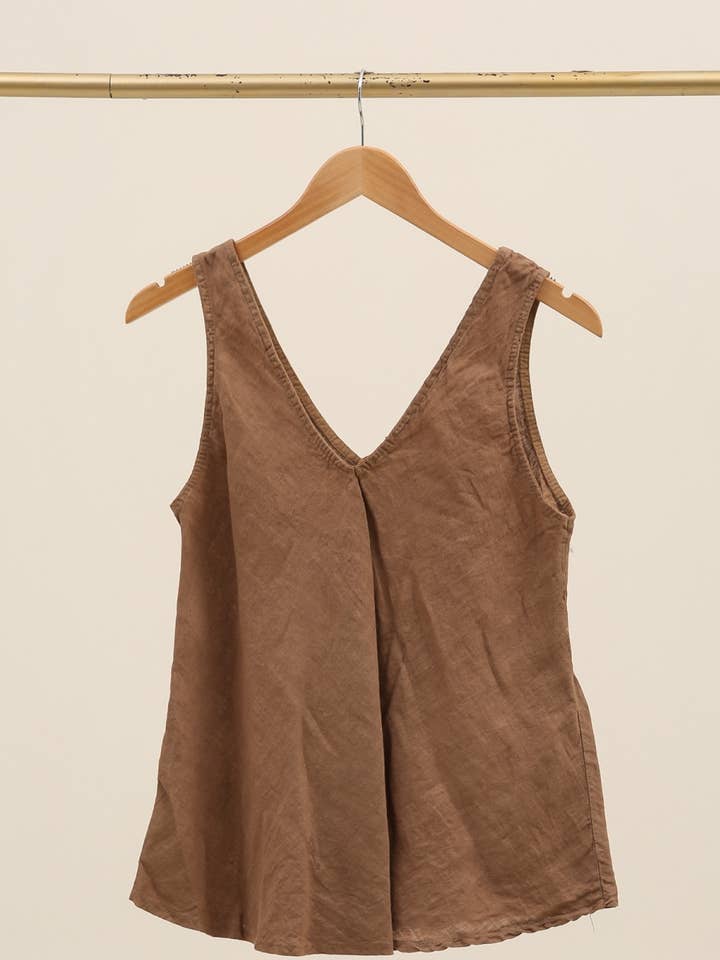 la maison des fibres naturelles - Wholesale Tank Top - Women's - Tank tops 16670 100% linen