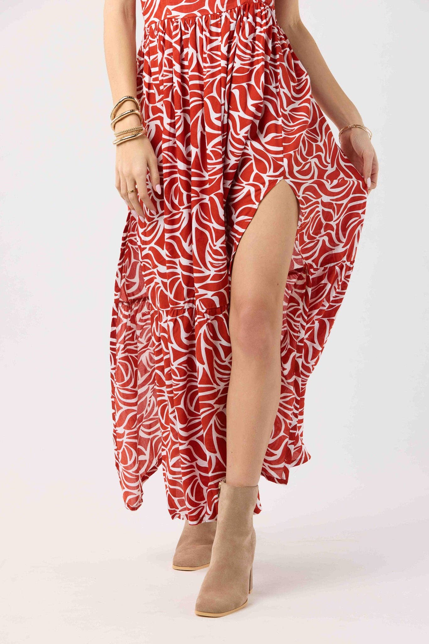 Mambo Rost Noah Maxi-Kleid für den Großhandel auf Faire6