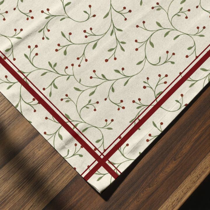 SG HOGAR - Wholesale Tablecloth - Stain-resistant individual placemat pack of 2 Christmas Wish 2 C3