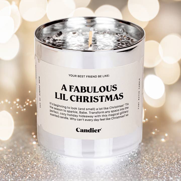 Fabulous Christmas Long Lasting Scented Jar/Filled Candle for wholesale by Candier