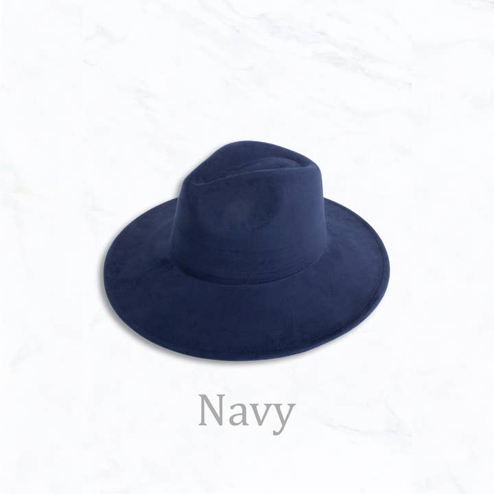 Suzie Q USA – Großhandel Fedora-Hut – Damen – Große Fedorahut aus Veloursleder mit Pfirsich6