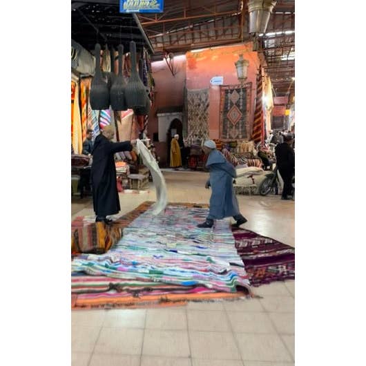 SOUK in the CITY - Venta al por mayor Cojín decorativo - Cojines Boujad ROYAL PURPLE