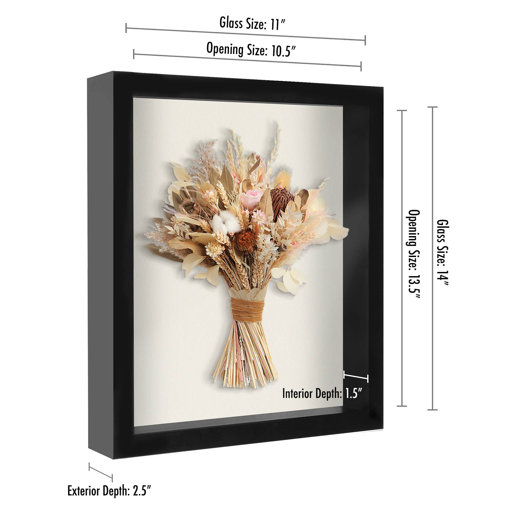Americanflat - Wholesale Picture Frame - Americanflat Shadow Box Frame with Box Molding81