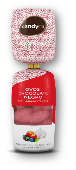 Candycat - Wholesale Chocolate Covered Sweets - Chocolate Egg with Meringue & Forest Fruits AT 152g0