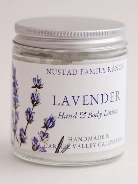 Lavender Hand & Body Lotion 4oz for wholesale by Nustad Family Ranch