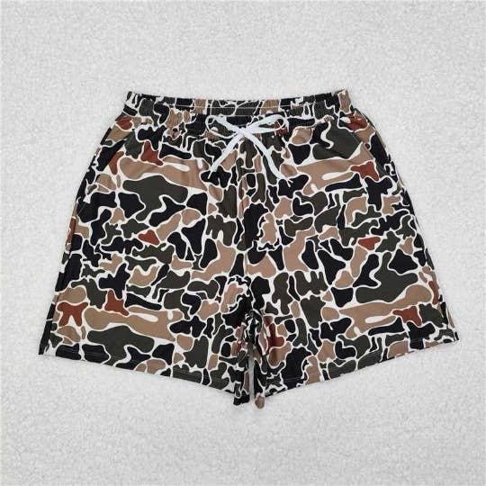 Rosa Clothing - Wholesale Shorts - Women's - Elasticated Camouflage Digital Print Shorts6