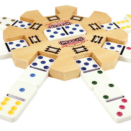 Dominos du train mexicain (coffret en bois) pour la vente par University Games