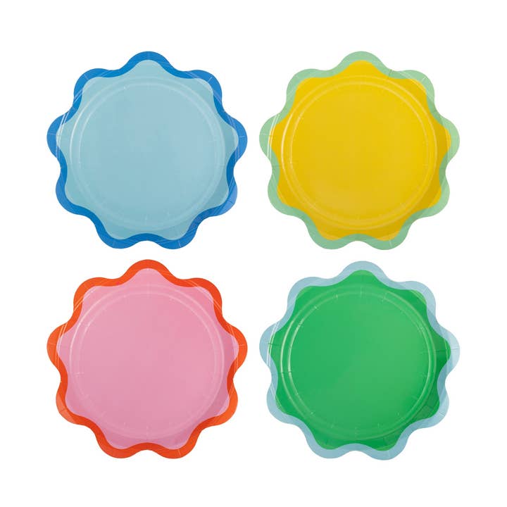 HBD1142 - Ric Rac Kant Desserttallerkener for engroshandel hos My Mind’s Eye