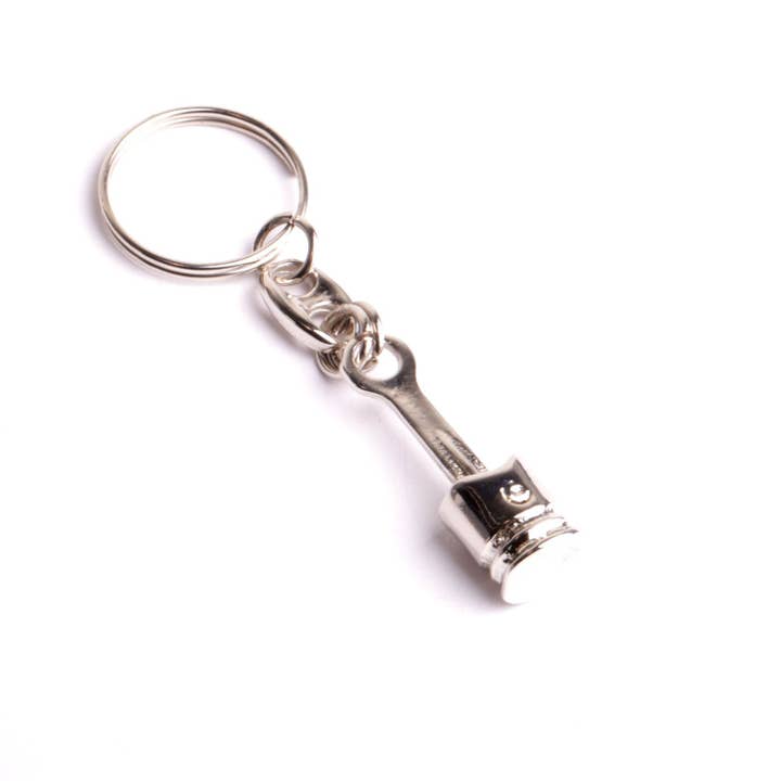 SARL FELINEA - Wholesale Keychain - Unisex - Engine piston key ring gift idea for motorsports enthusiasts.1