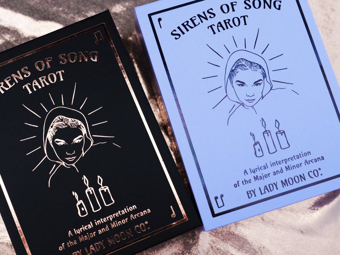 Lady Moon Co.® – wholesale Tarot cards – Sirens Of Song Tarot Deck (Lavender)7