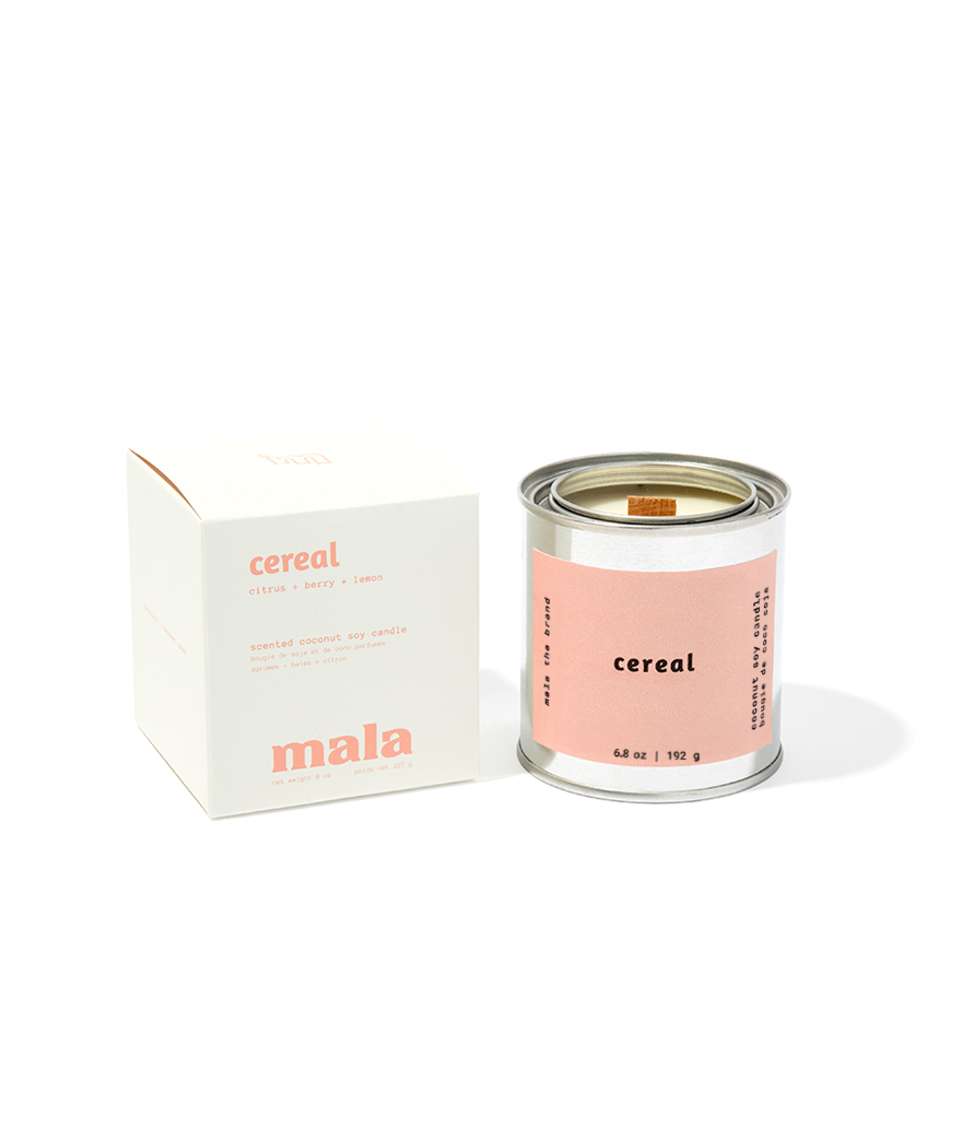 Mala the Brand - Wholesale Jar/Filled Candle - Cereal | Coconut-Soy Wax Candle 1