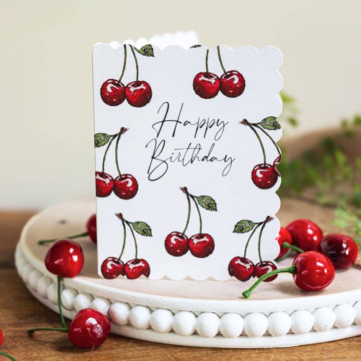 Happy Birthday (Pure) Card (Cello-Free) for wholesale by Toasted Crumpet