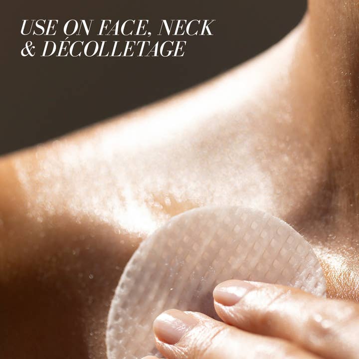 Fitglow Beauty - Wholesale Facial Exfoliant/Scrub - Plant Active Peel Pads