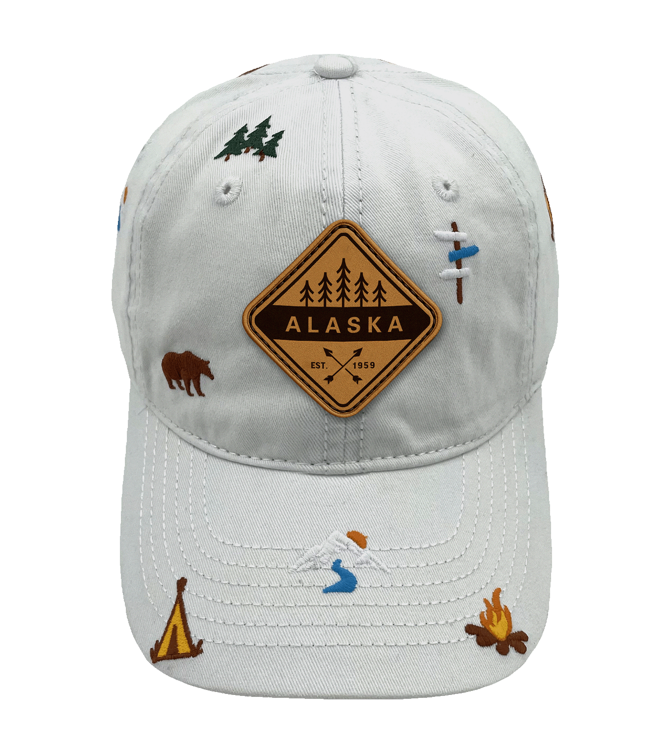 Northern Icons Creations INC - Wholesale Baseball Cap - Unisex - Alaska Nature Hiking Baseball Cap for Campers and Wilderness Lovers2