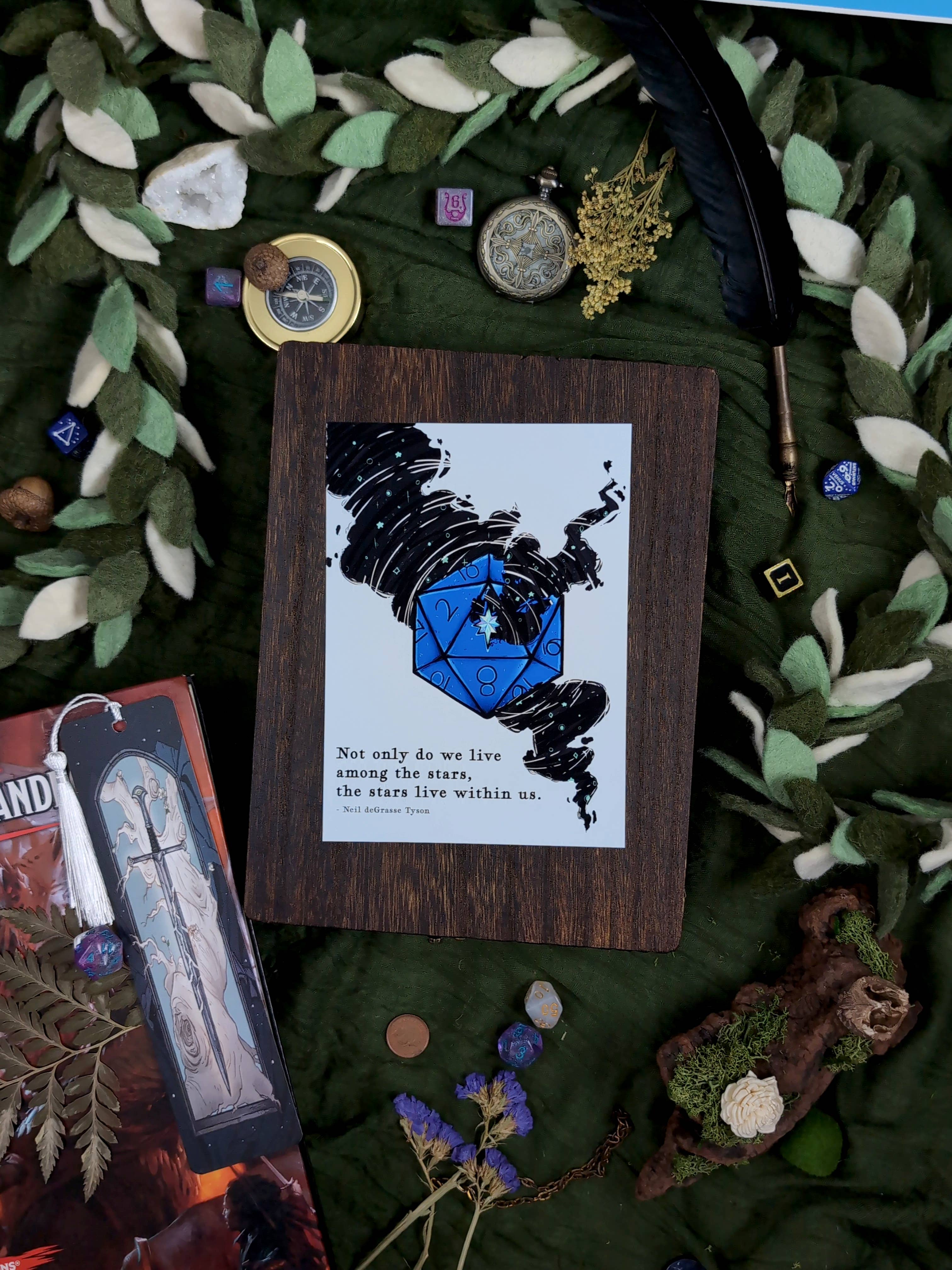 Kat the Goblin - Wholesale Art Print - D20 - Star1