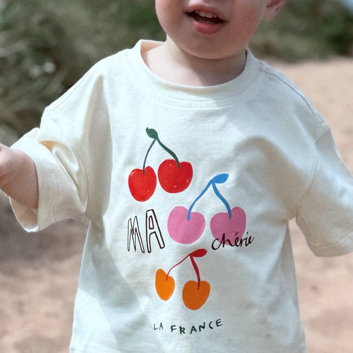 Oversized Children's Graphic T-shirt | Ma Chérie for wholesale by SimplyExtraJordanary