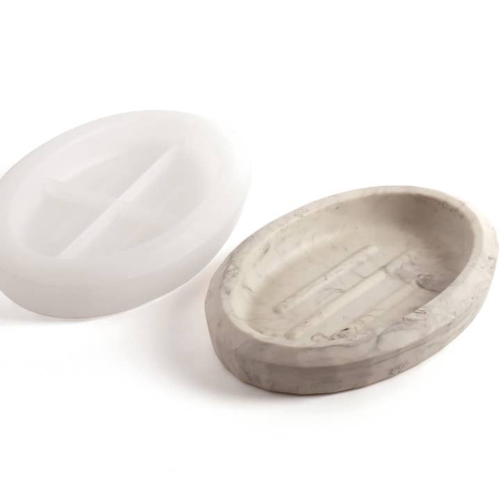Graine Créative - Wholesale Egg Cup/Holder - SILICONE MOLD 15CM X 10.5CM X 2.6CM - SOAP DISH