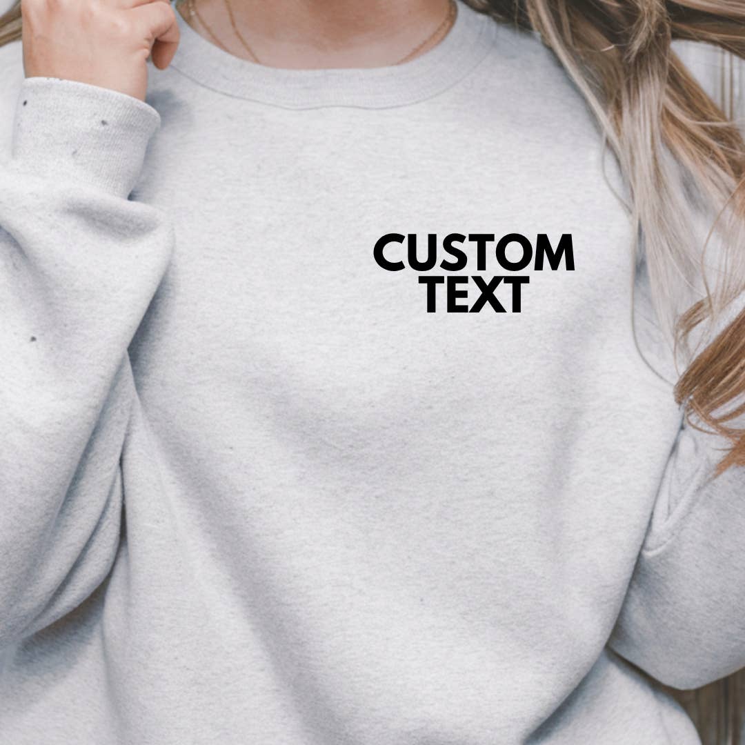 TheWorldOfMYes - Wholesale Graphic Sweatshirt - Women's - Custom Quote Sweatshirt & Tee for Boutique