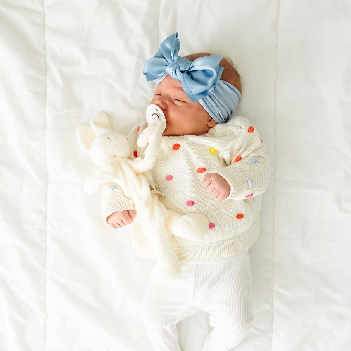 Baby Bling Bows - Vente Nœud pour cheveux – bébé - Bandeau Baby Bling® Satin FAB® en nylon doux avec nœud en satin31